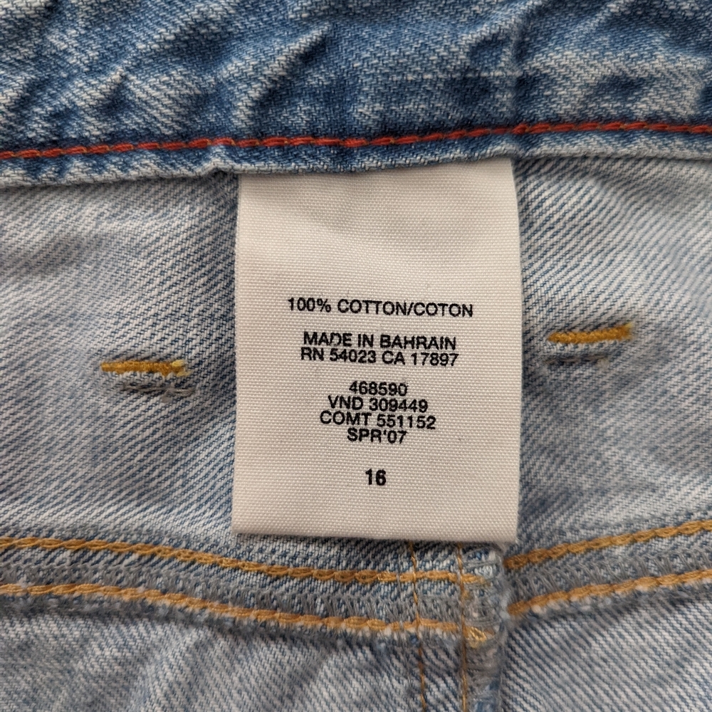 Y2K Gap Denim Plus Size Skirt size 16 - Picture 4 of 6